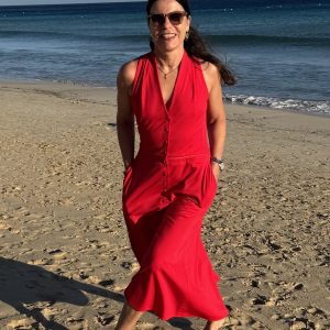 Madame zip, rotes Sommerkleid, neues Kleid, Sommerkleid, Kleid für Hochzeitsgast, Kleid mit Taschen, Kleid für alle Größen, zwei Kleidungsstücke in einem Kleid, Reißverschlusskleid